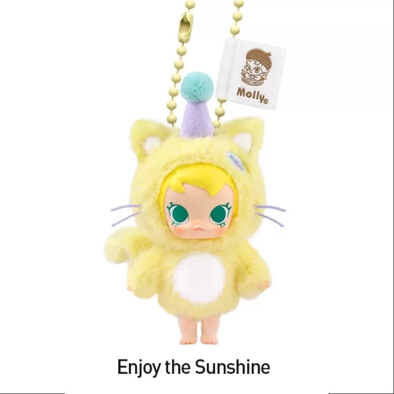 Baby Molly Pocket Friends Series Vinyl Plush Pendant Enjoy the Sunshine