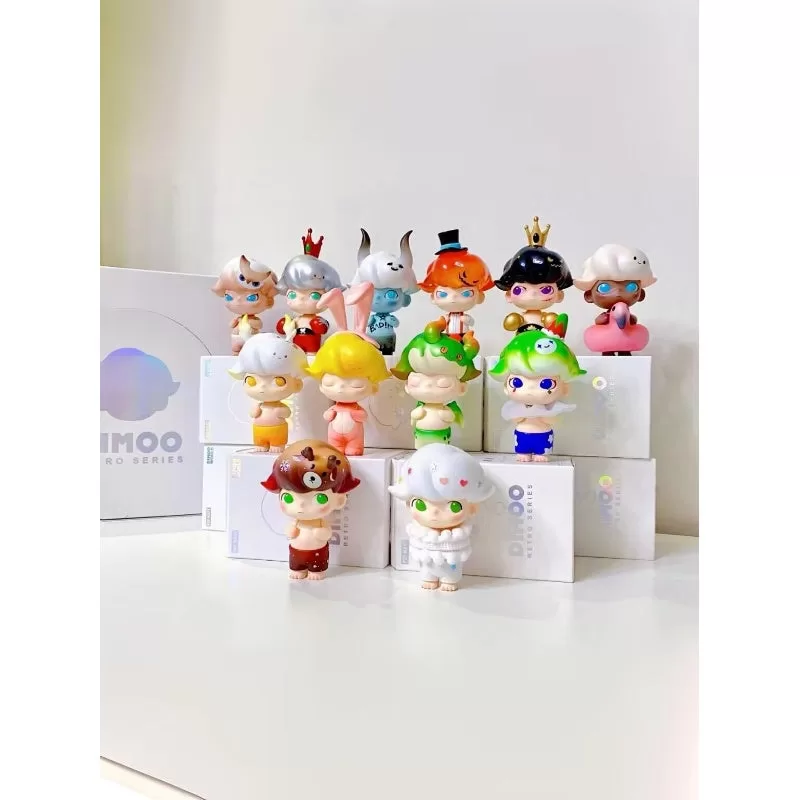 DIMOO Retro Series Whole Set Opened DIMOO Retro Series Whole Set Opened