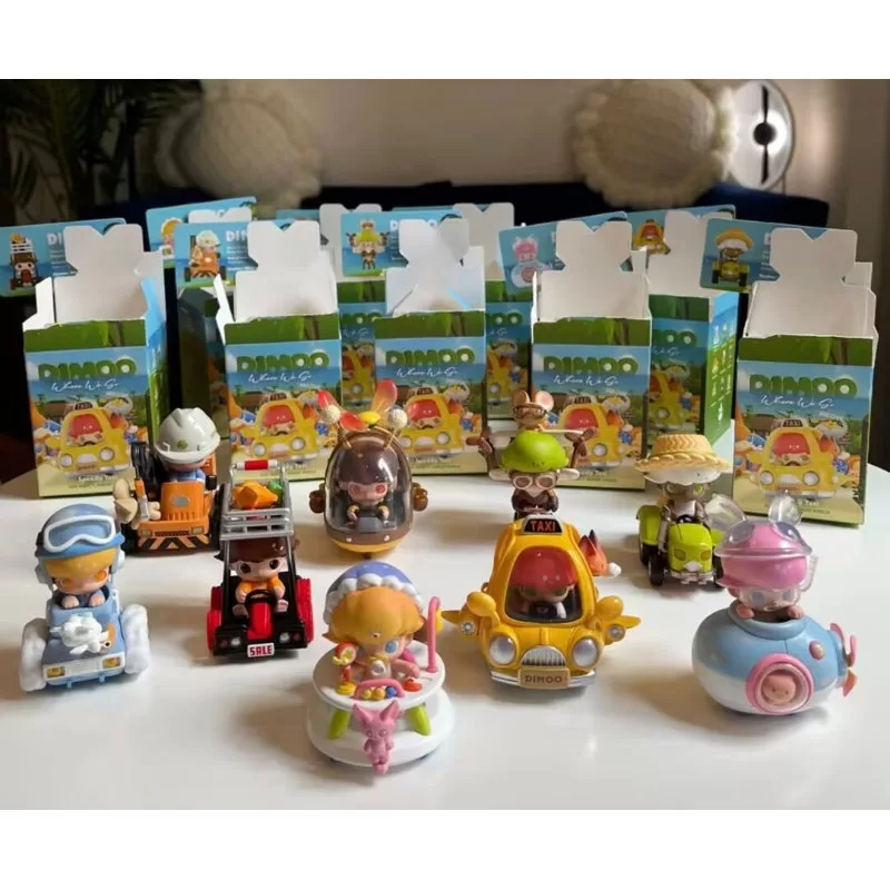 DIMOO Where We Go Series Whole Set Opened