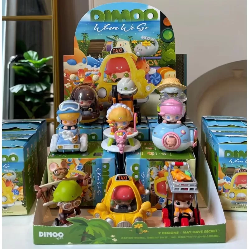 DIMOO Where We Go Series Whole Set Opened