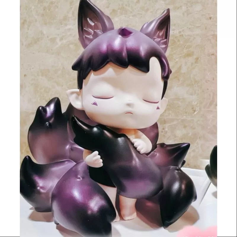 Hacipupu Nine Tailed Fox Purple Figurine Art Toy 2024 Limited