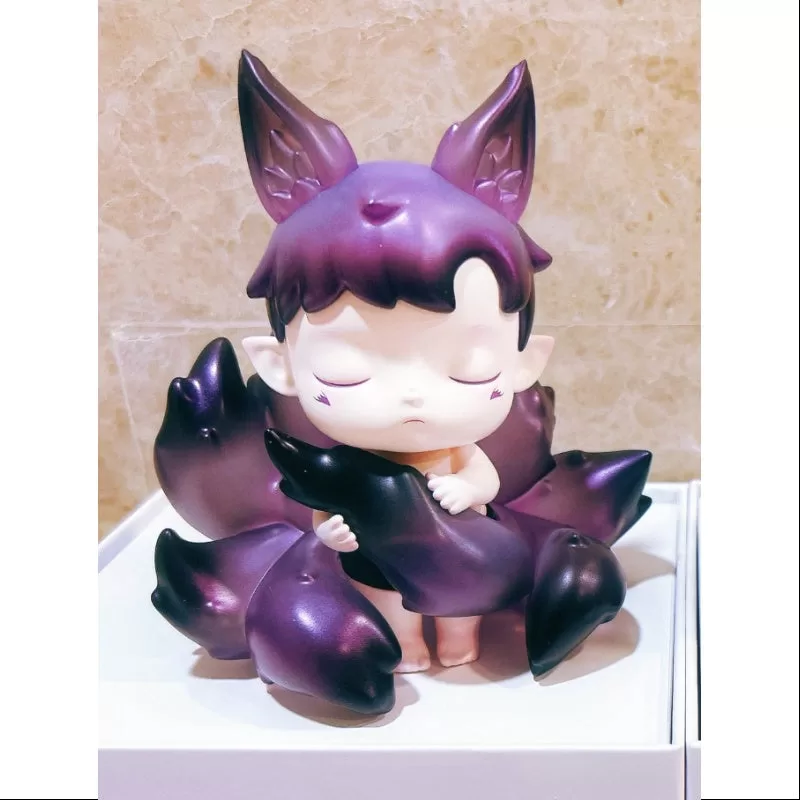 Hacipupu Nine Tailed Fox Purple Figurine Art Toy 2024 Limited