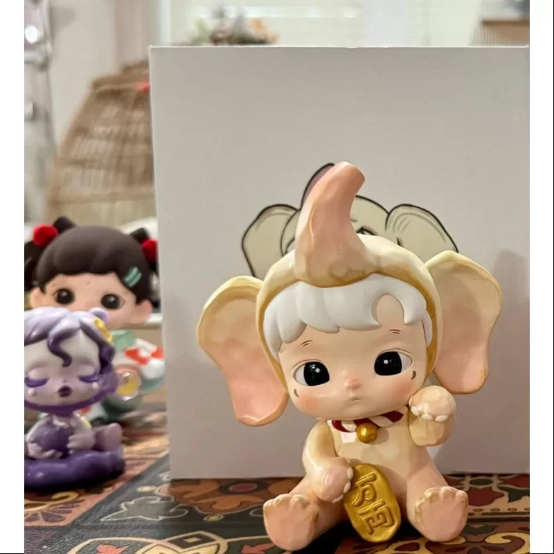 Hacipupu Rich Elephant Figurine Art Toy 2025 Limited Edition