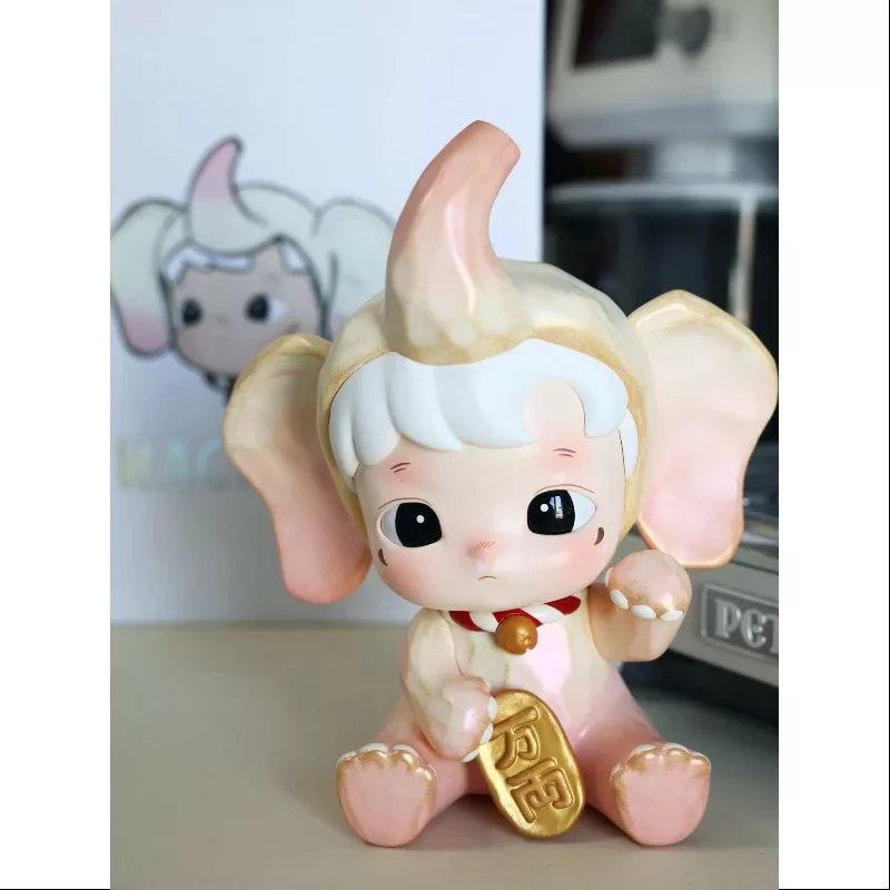 Hacipupu Rich Elephant Figurine Art Toy 2025 Limited Edition