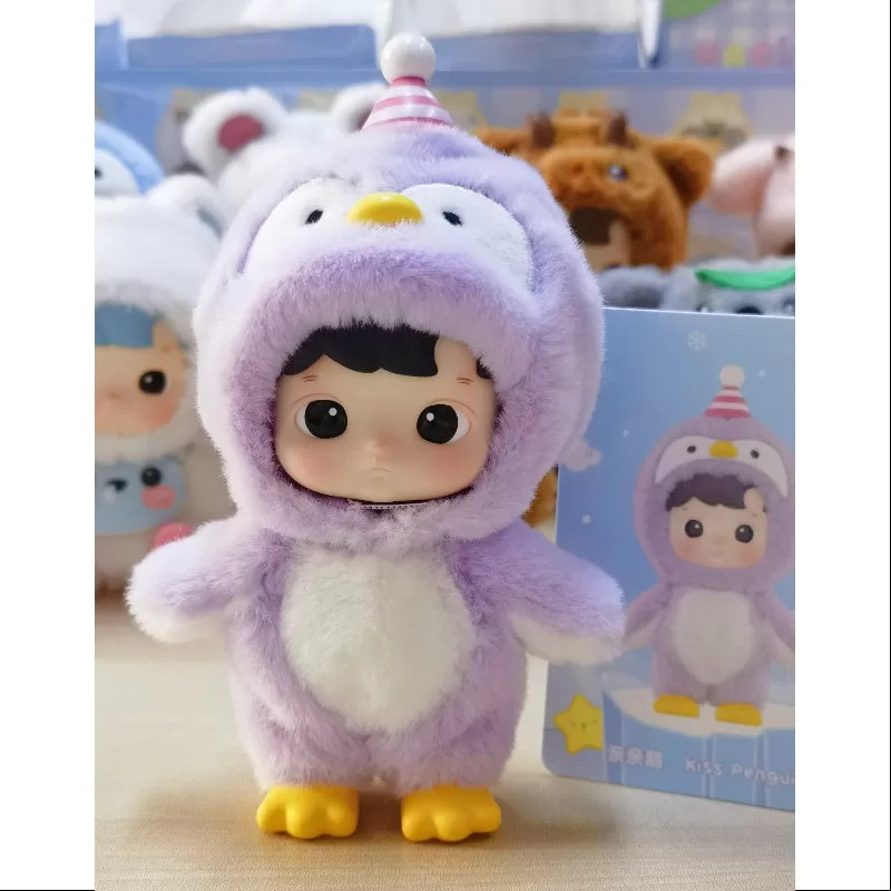 Hacipupu Snuggle With You Series Vinyl Plush Secret Kiss Penguin(1/144)