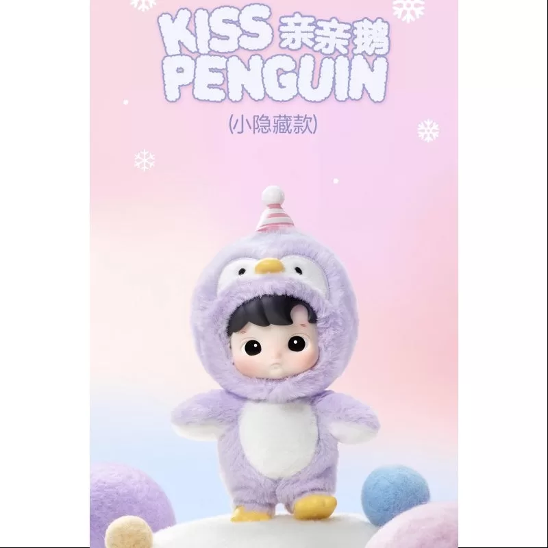 Hacipupu Snuggle With You Series Vinyl Plush Secret Kiss Penguin(1/144)
