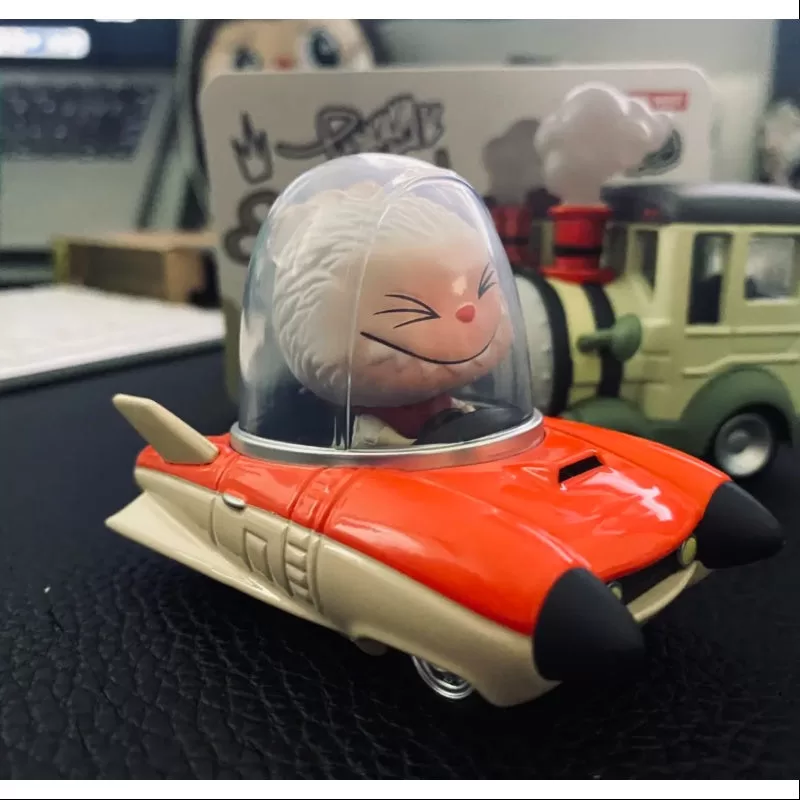 Labubu Pop Mart PopCar Super Track Series Labubu SPACE AGE CAR Labubu Pop Mart PopCar Super Track Series Labubu SPACE AGE CAR