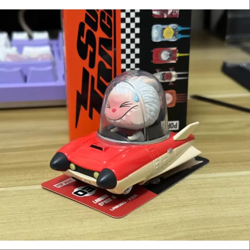 Labubu Pop Mart PopCar Super Track Series Labubu SPACE AGE