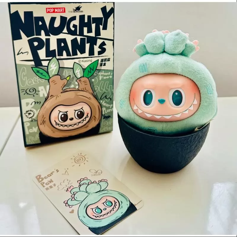 Labubu THE MONSTERS NAUGHTY PLANTS Vinyl Face Series Bear’s Paw