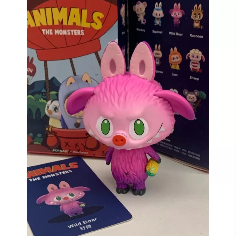 Labubu The Monsters Animals Series Wild Boar Labubu The Monsters Animals Series Wild Boar
