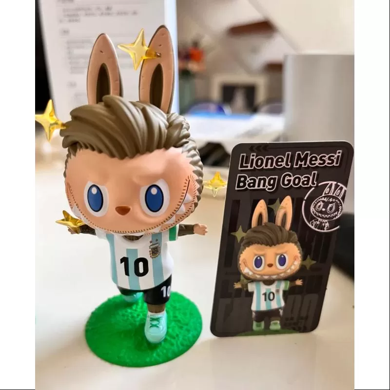 Labubu The Monsters Argentina Soccer Football Team Series Secret Lionel Messi Bang Goal Labubu The Monsters Argentina Soccer Football Team Series Secret Lionel Messi Bang Goal