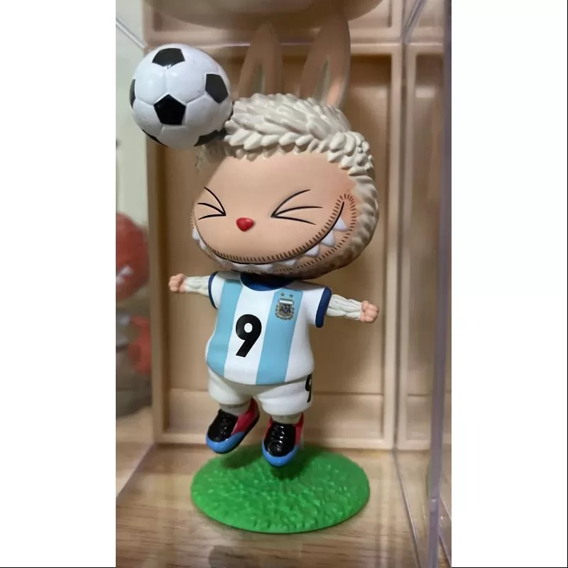 Labubu The Monsters Argentina Soccer Football Team Series Sergio Agüero Headed Goals Labubu The Monsters Argentina Soccer Football Team Series Sergio Agüero Headed Goals