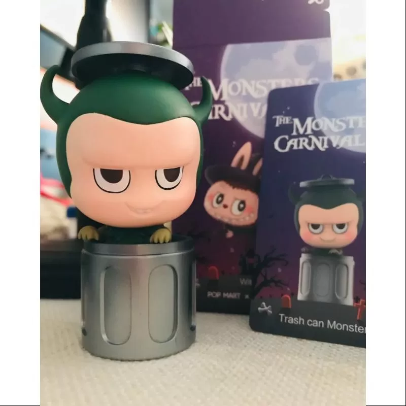 Labubu The Monsters Carnival Series Trash can Monster