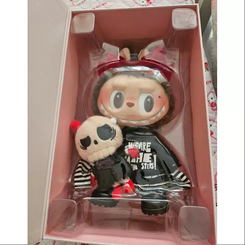 Labubu The Monsters Catch Me If You Like Me Series Vinyl Doll Black Limited Edition