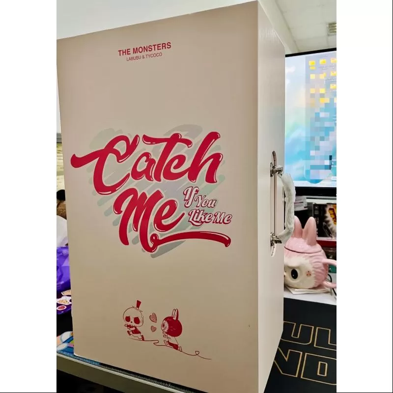 Labubu The Monsters Catch Me If You Like Me Series Vinyl Doll Black Limited Edition Labubu The Monsters Catch Me If You Like Me Series Vinyl Doll Black Limited Edition