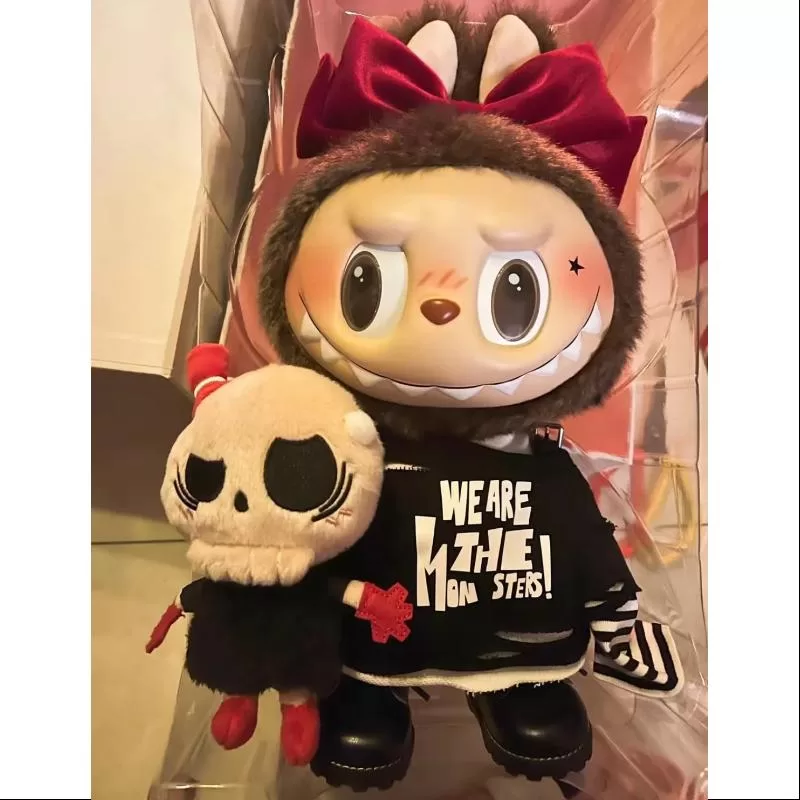 Labubu The Monsters Catch Me If You Like Me Series Vinyl Doll Black Limited Edition