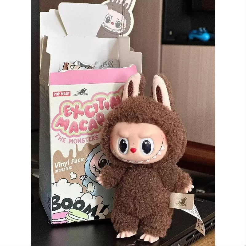 Labubu The Monsters Exciting Macaron Vinyl Face Series Secret Chestnut Cocoa(1/72)