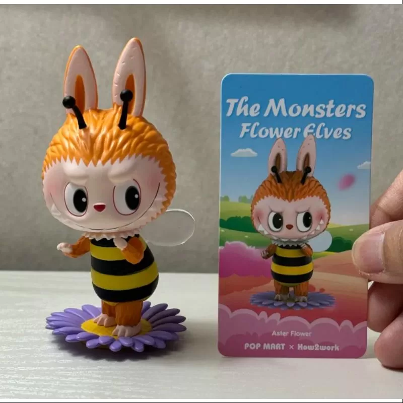 Labubu The Monsters Flower Elves Series Aster Flower