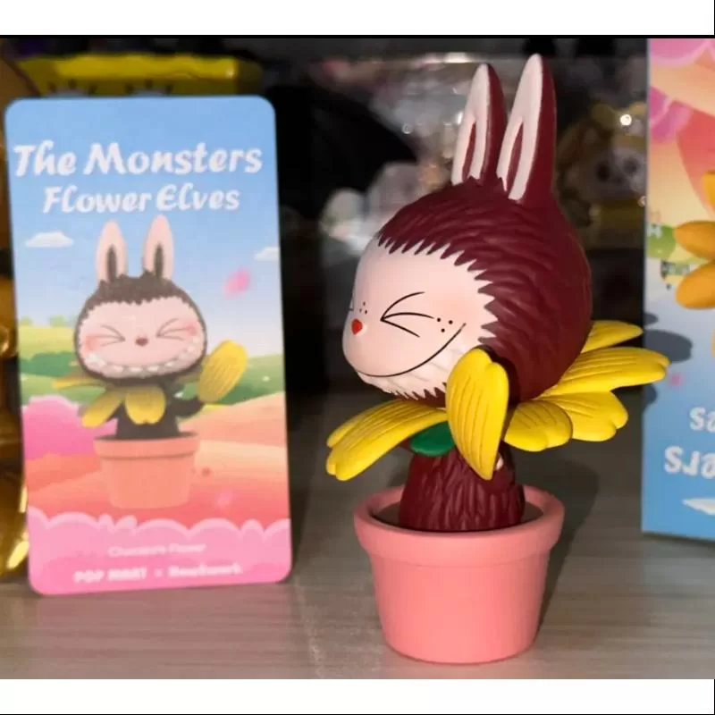 Labubu The Monsters Flower Elves Series Chocolate Flower