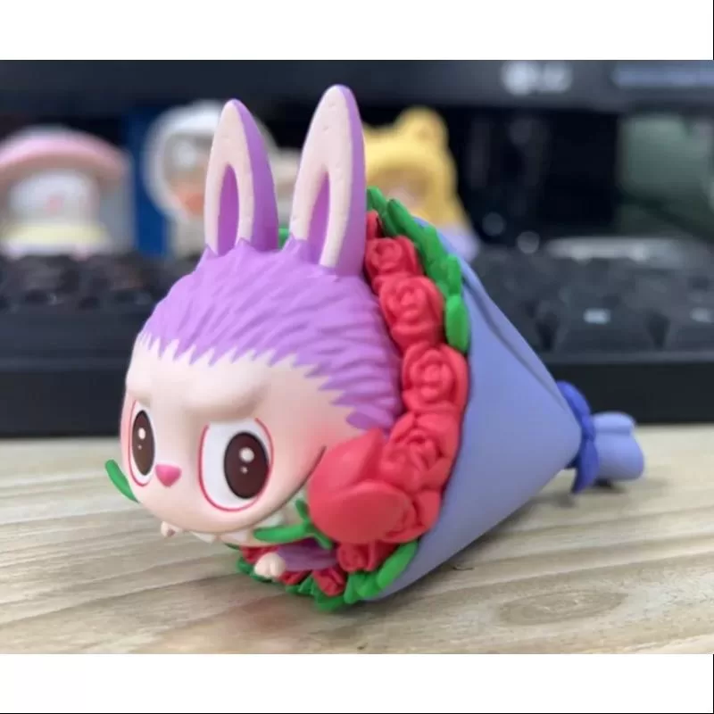Labubu The Monsters Flower Elves Series Rose Labubu