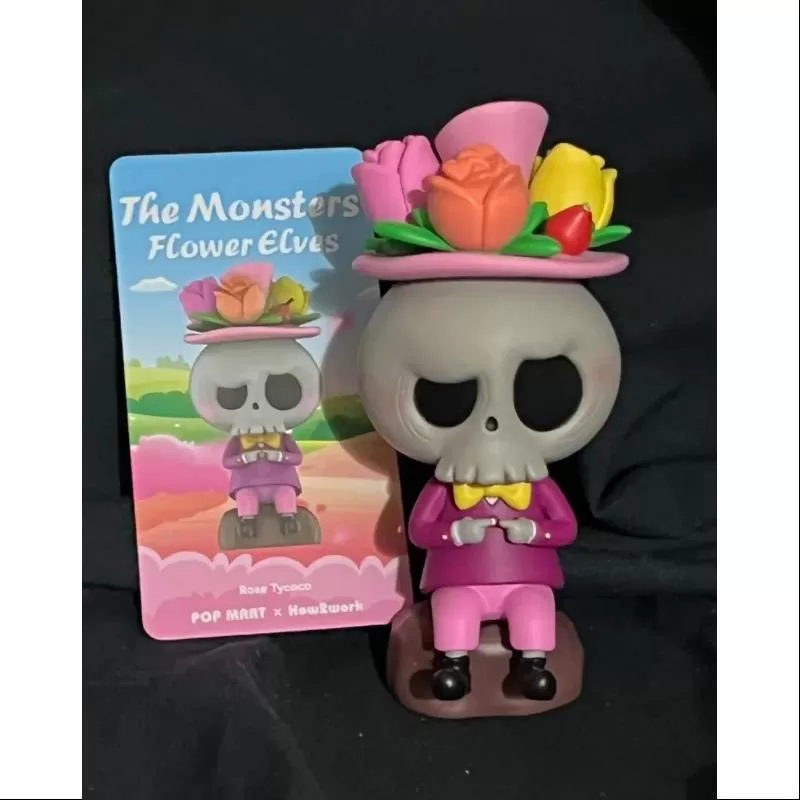 Labubu The Monsters Flower Elves Series Rose Tycoco