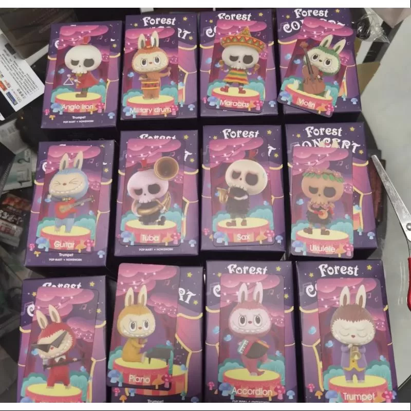 Labubu The Monsters Forest Concert Series Whole Set Opened