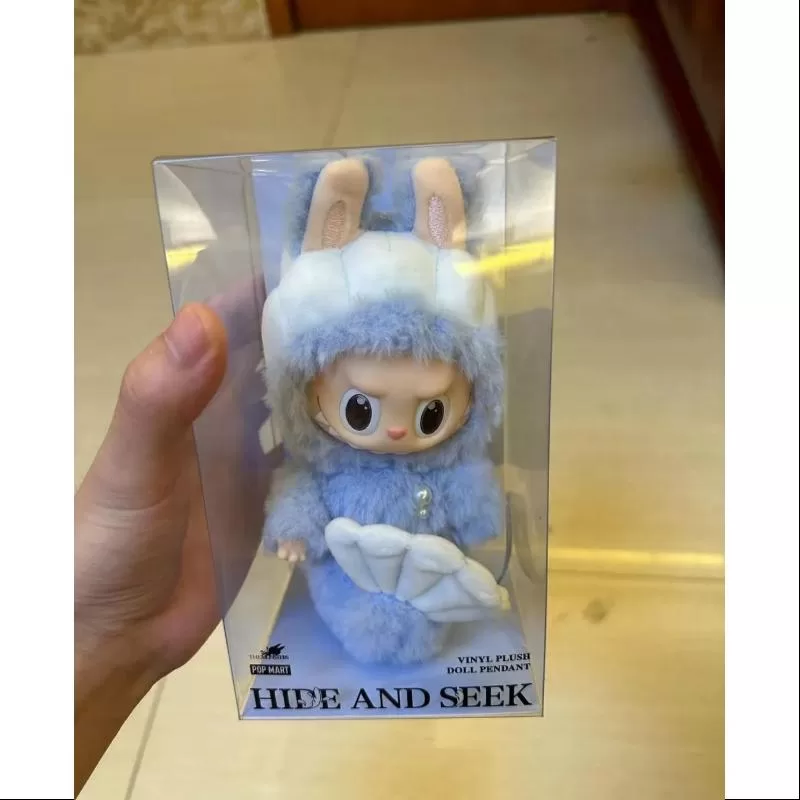 Labubu The Monsters Hide and Seek In Singapore Vinyl Plush Doll Pendant Limited Edition