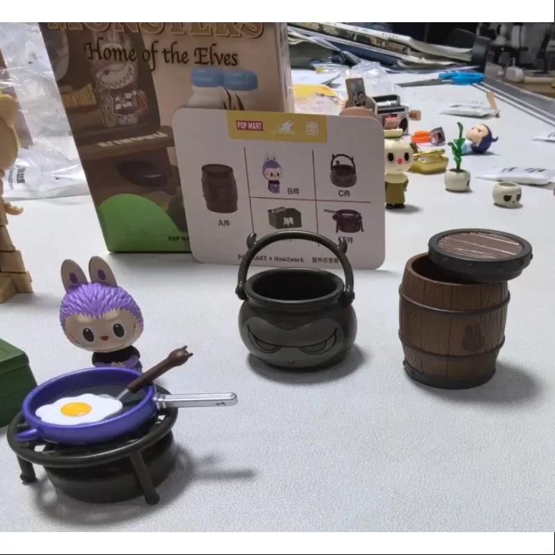 Labubu The Monsters Home of the Elves Series Dark Cuisine