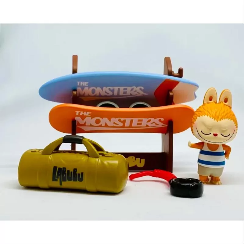 Labubu The Monsters Home of the Elves Series Imaginary Surfing