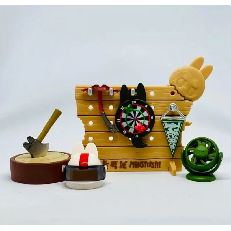 Labubu The Monsters Home of the Elves Series Tool Corner