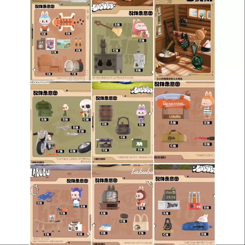 Labubu The Monsters Home of the Elves Series Whole Set Opened