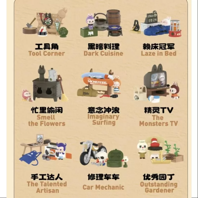 Labubu The Monsters Home of the Elves Series Whole Set Opened