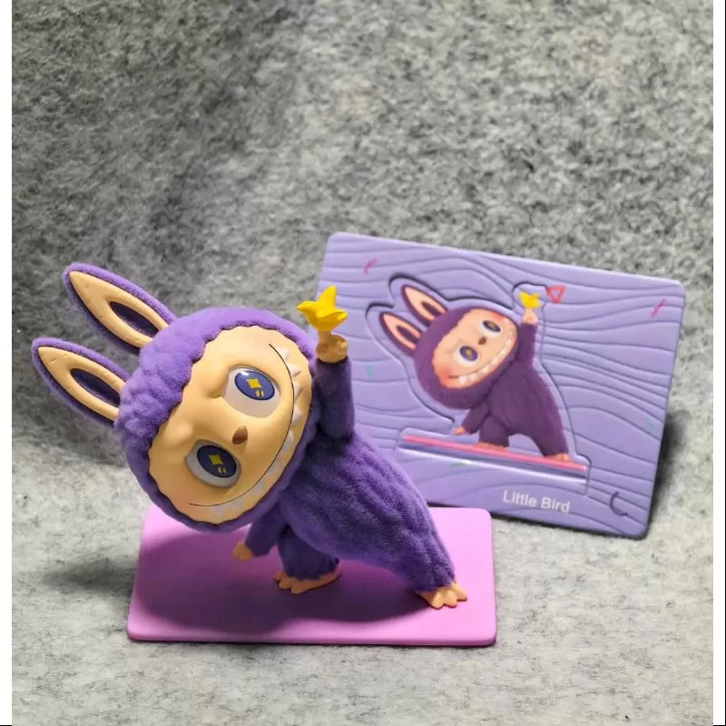 Labubu The Monsters Lazy Yoga Series Little Bird