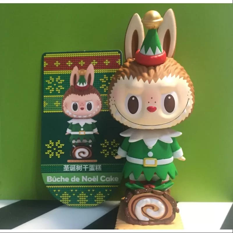 Labubu The Monsters Let’s Christmas Series Bûche de Noël Cake