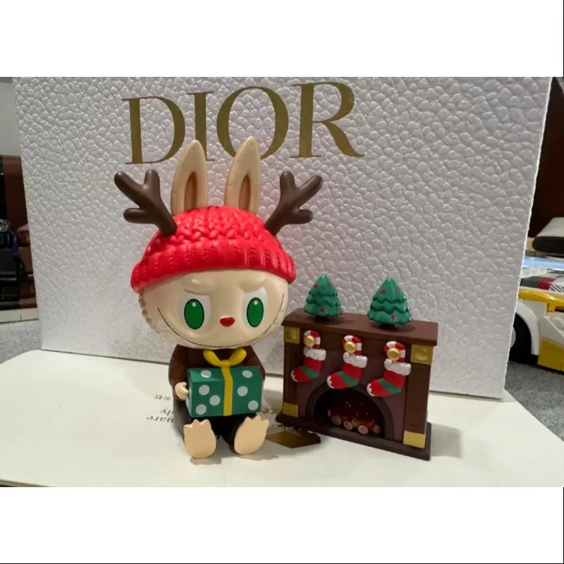 Labubu The Monsters Let’s Christmas Series Fireplace