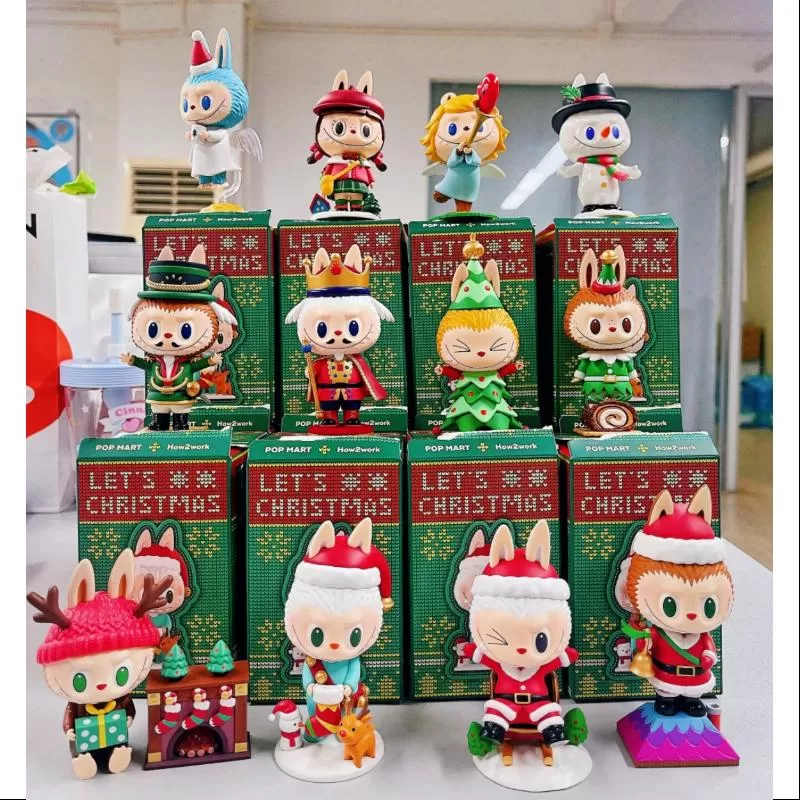 Labubu The Monsters Let’s Christmas Series Whole Set Opened