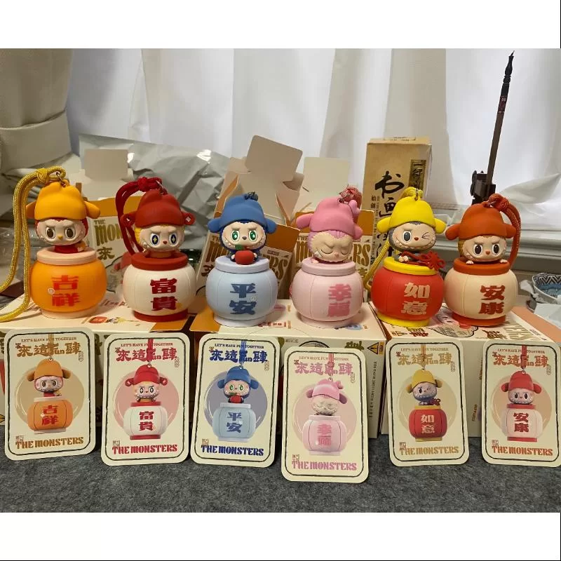 Labubu The Monsters Let’s Have Fun Together Night Light Series Whole Set Opened