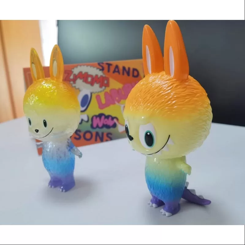 Labubu The Monsters Mini Zimomo Bosons u0026 Labubu stand Set LIMITED