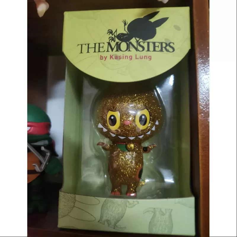 Labubu The Monsters Mini Zimomo Maneki Neko Goldstar LIMITED