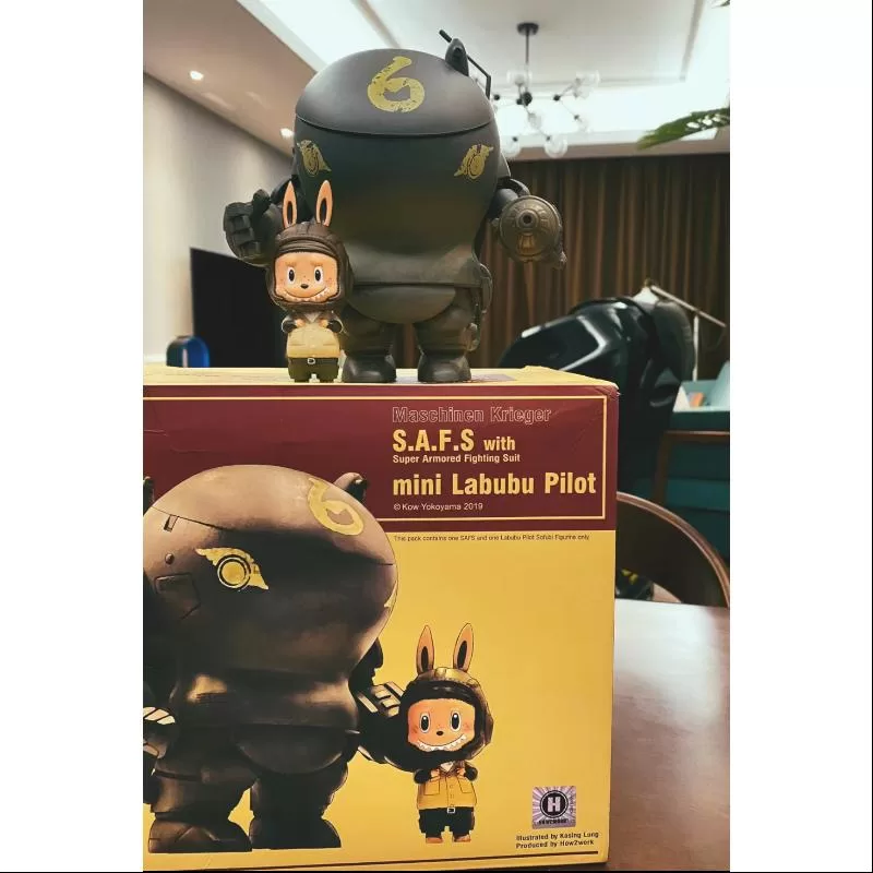 Labubu The Monsters S.A.F.S With Mini Labubu Pilot Ver.1.0 LIMITED