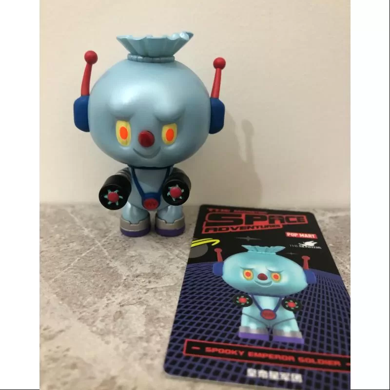Labubu The Monsters Space Adventures Series Spooky Emperor Soldier