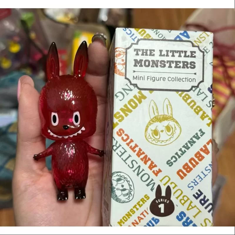 Labubu The Monsters The Little Monsters Series 1 Clear Red Labubu The Monsters The Little Monsters Series 1 Clear Red