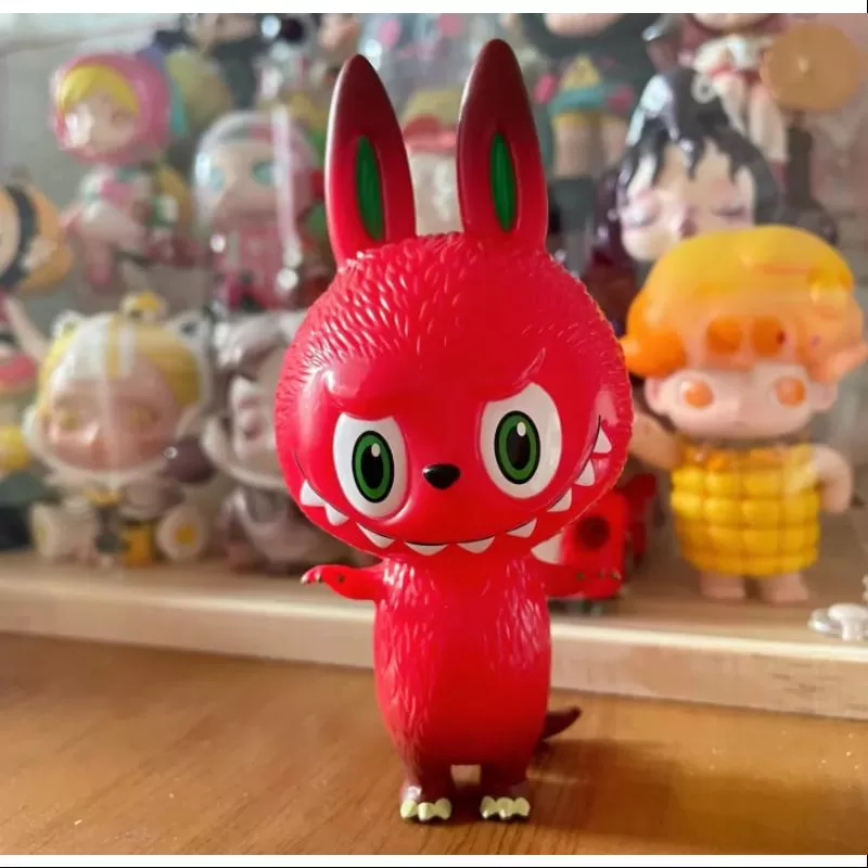 Labubu The Monsters The Little Monsters Zimomo Series 4 Rojo