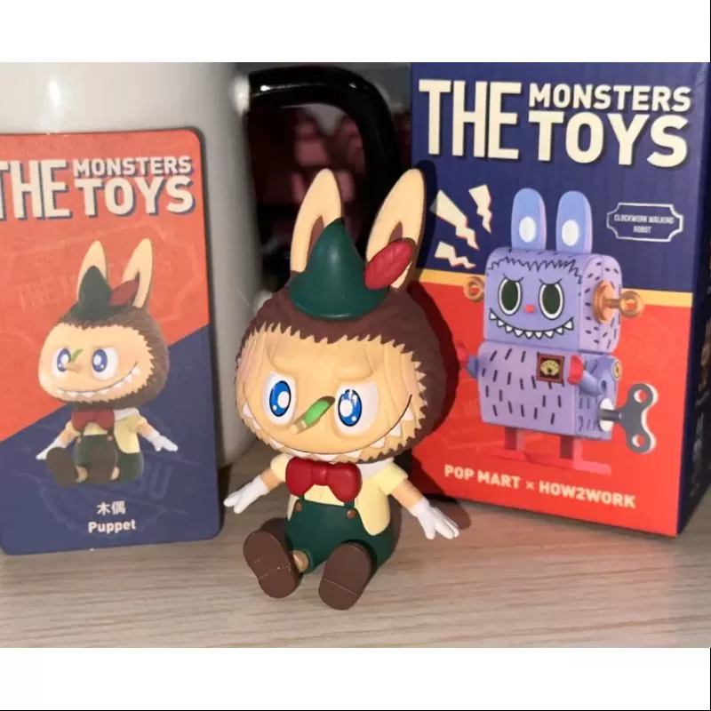 Labubu The Monsters Toys Series Puppet