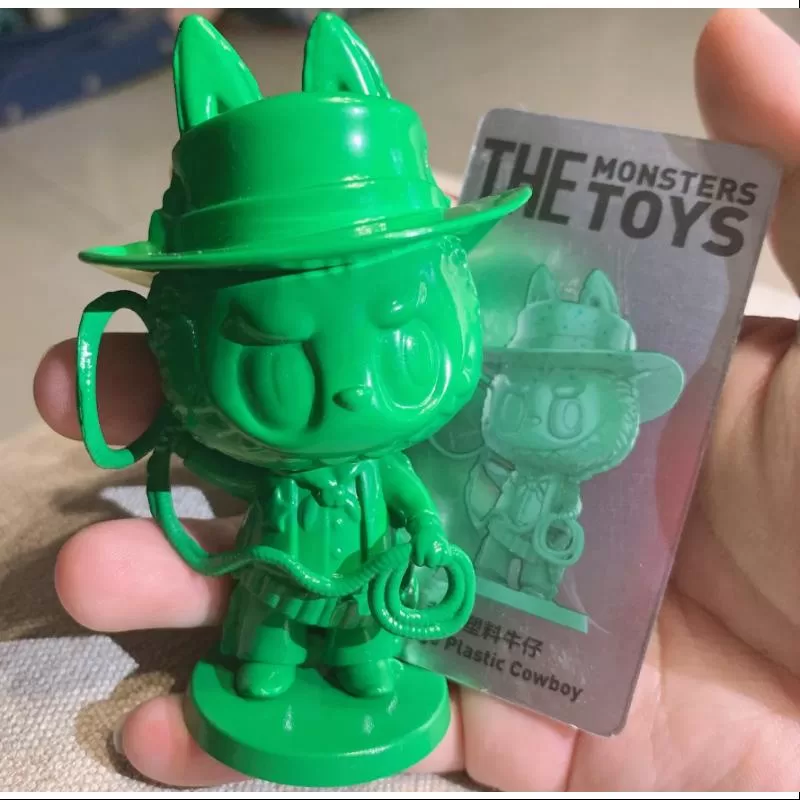 Labubu The Monsters Toys Series Secret Vintage Plastic Cowboy Labubu The Monsters Toys Series Secret Vintage Plastic Cowboy