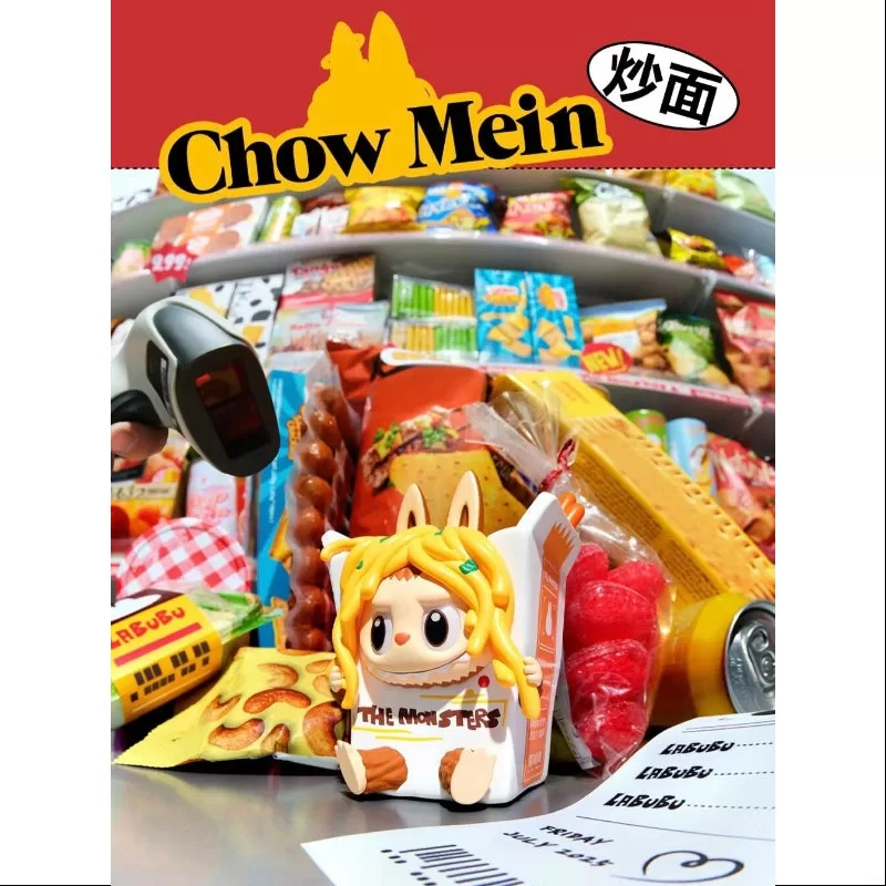 Labubu The Monsters Wacky Mart Series Chow Mein Labubu The Monsters Wacky Mart Series Chow Mein