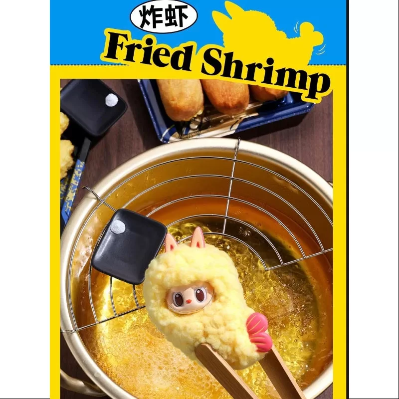 Labubu The Monsters Wacky Mart Series Fried Shrimp Labubu The Monsters Wacky Mart Series Fried Shrimp