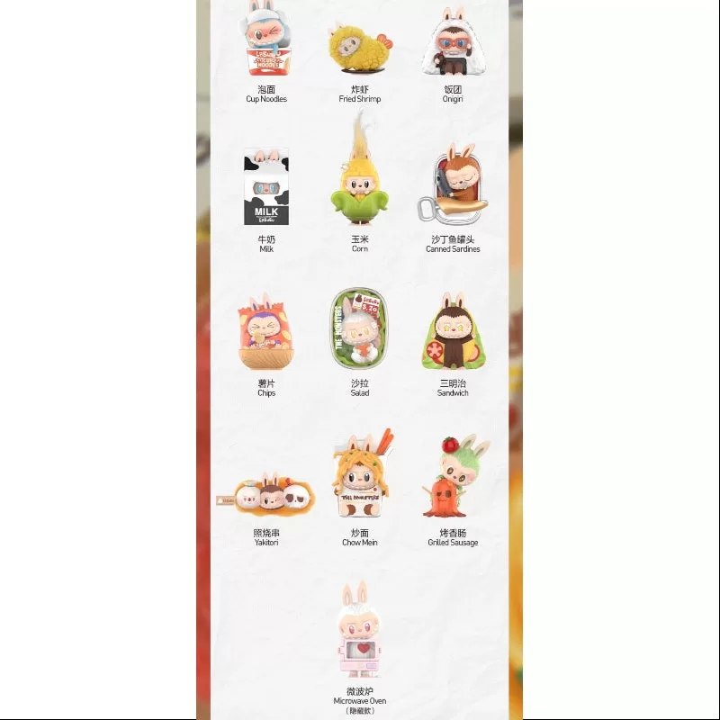 Labubu The Monsters Wacky Mart Series Whole Set Brand New With Plastic