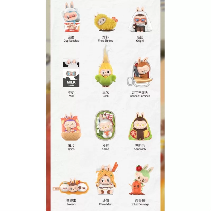 Labubu The Monsters Wacky Mart Series Whole Set Opened