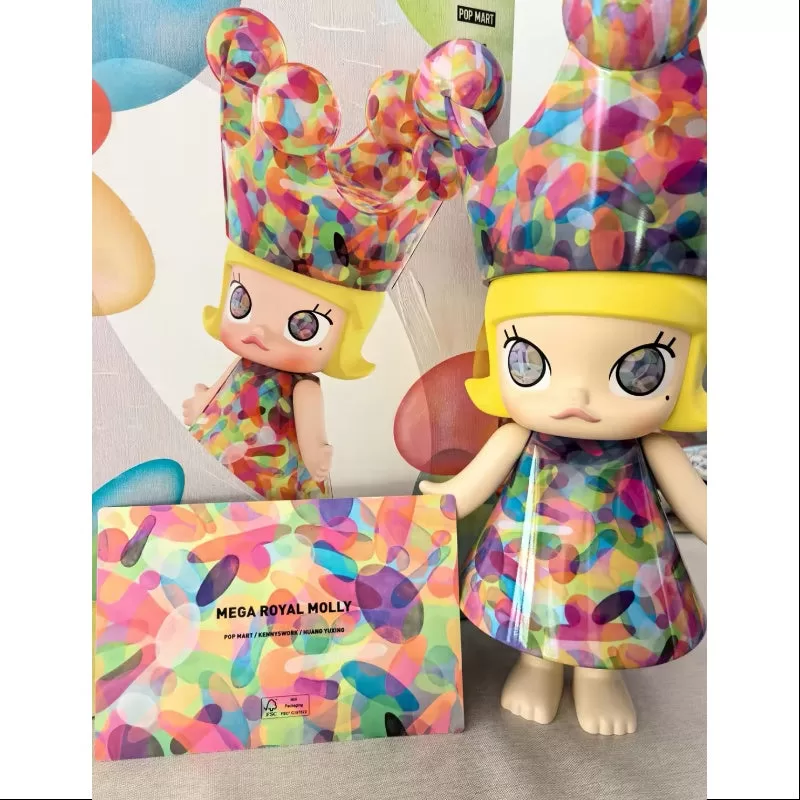 MEGA ROYAL MOLLY 400% Bubbles Huang YuXing 2024 Limited MEGA ROYAL MOLLY 400% Bubbles Huang YuXing 2024 Limited